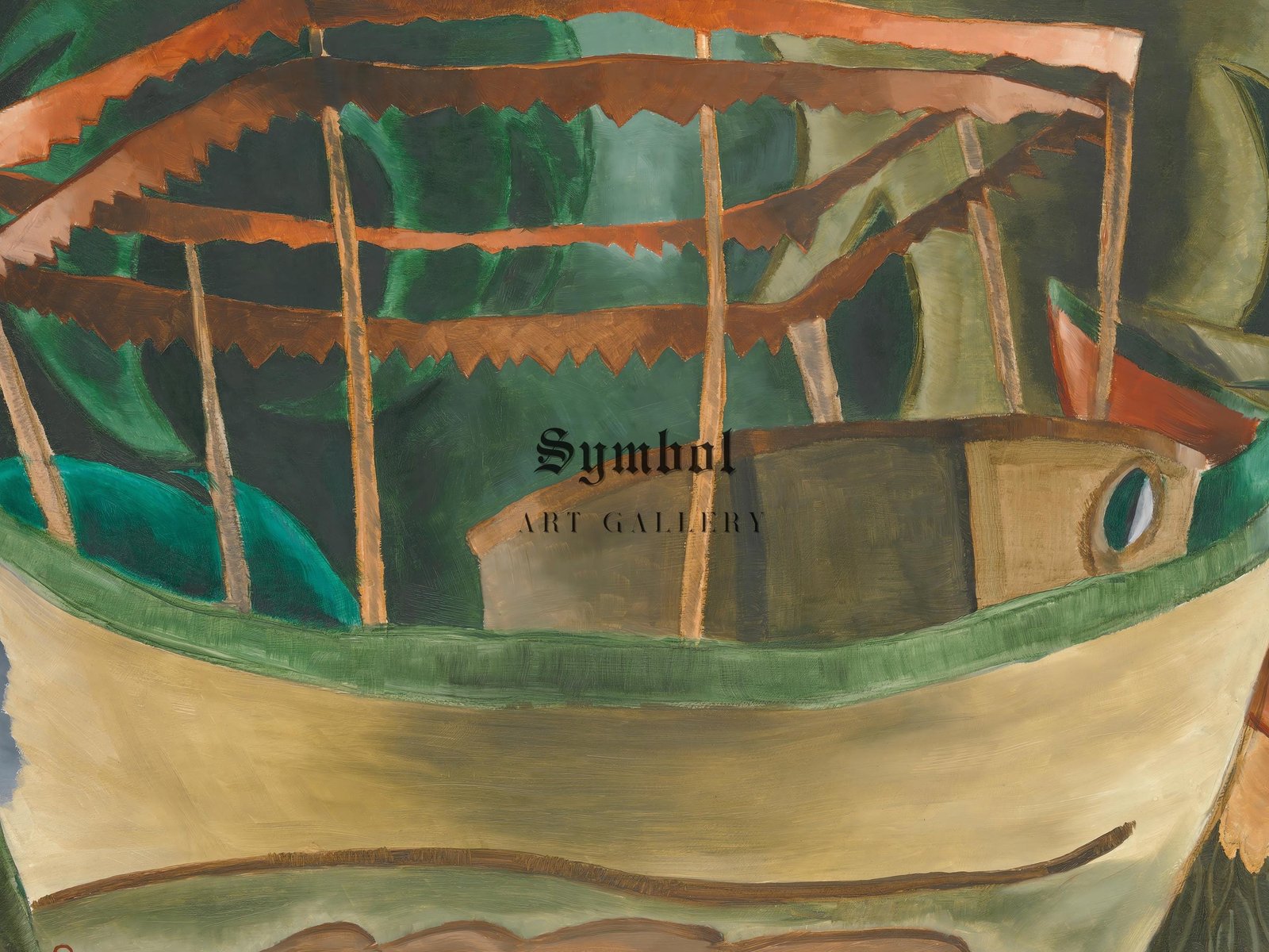Fishboat by Arthur Dove, 1930, Art Deco and American Modernism, fine art print