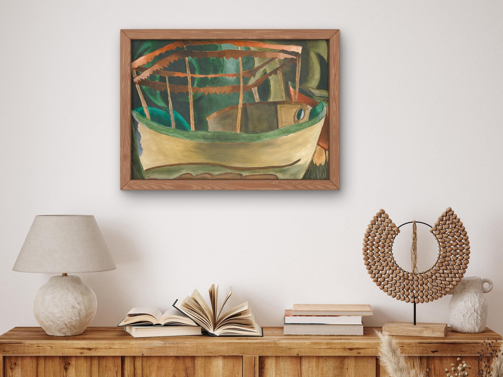 Fishboat by Arthur Dove, 1930, Art Deco and American Modernism, fine art print