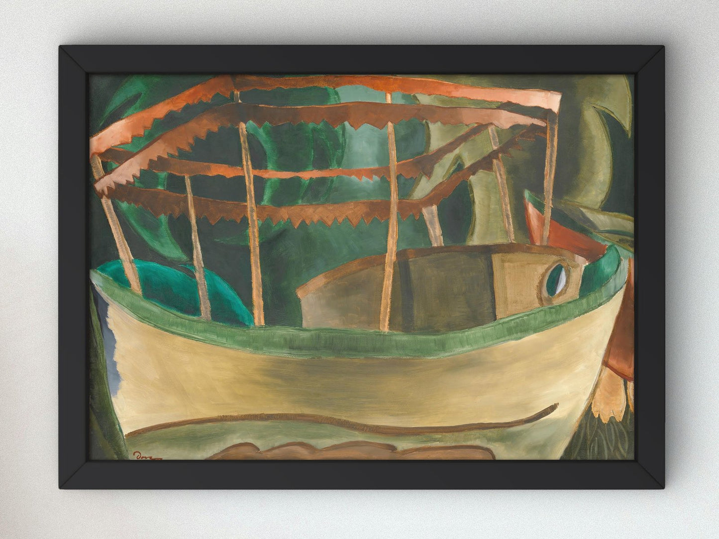 Fishboat by Arthur Dove, 1930, Art Deco and American Modernism, fine art print