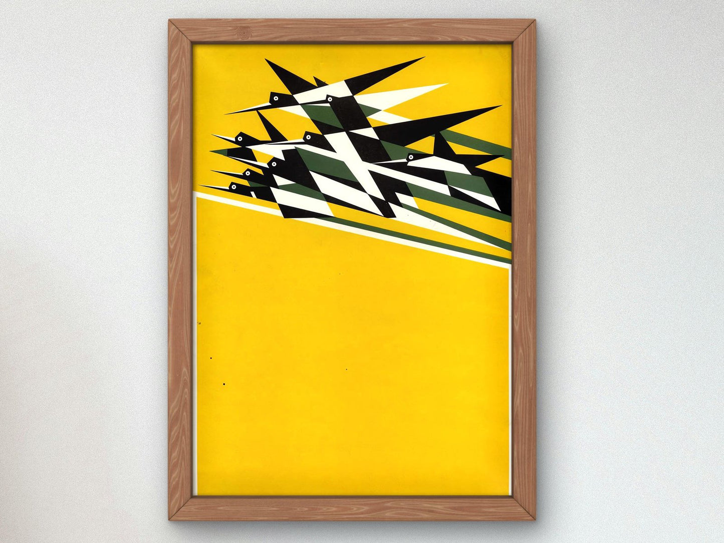Flight Daily Herald by Edward McKnight Kauffer, 1948, Vintage Ads and Posters, fine art print
