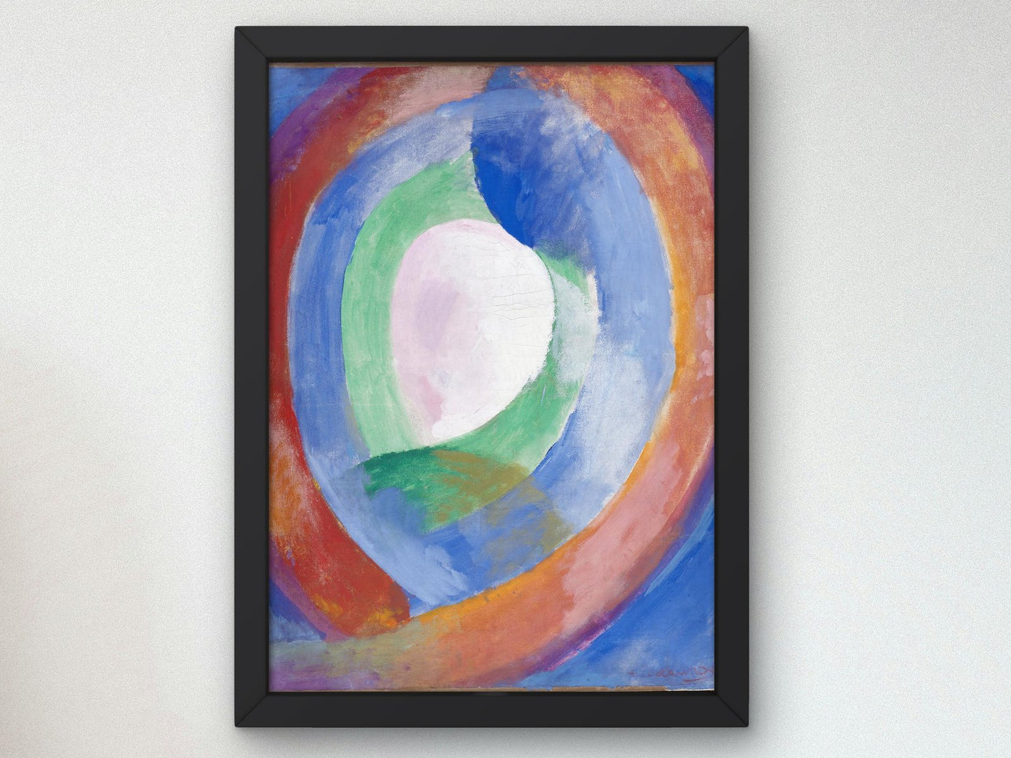 Formes circulaires Lune by Robert Delaunay, 1913, Cubism and Abstract Art, fine art print