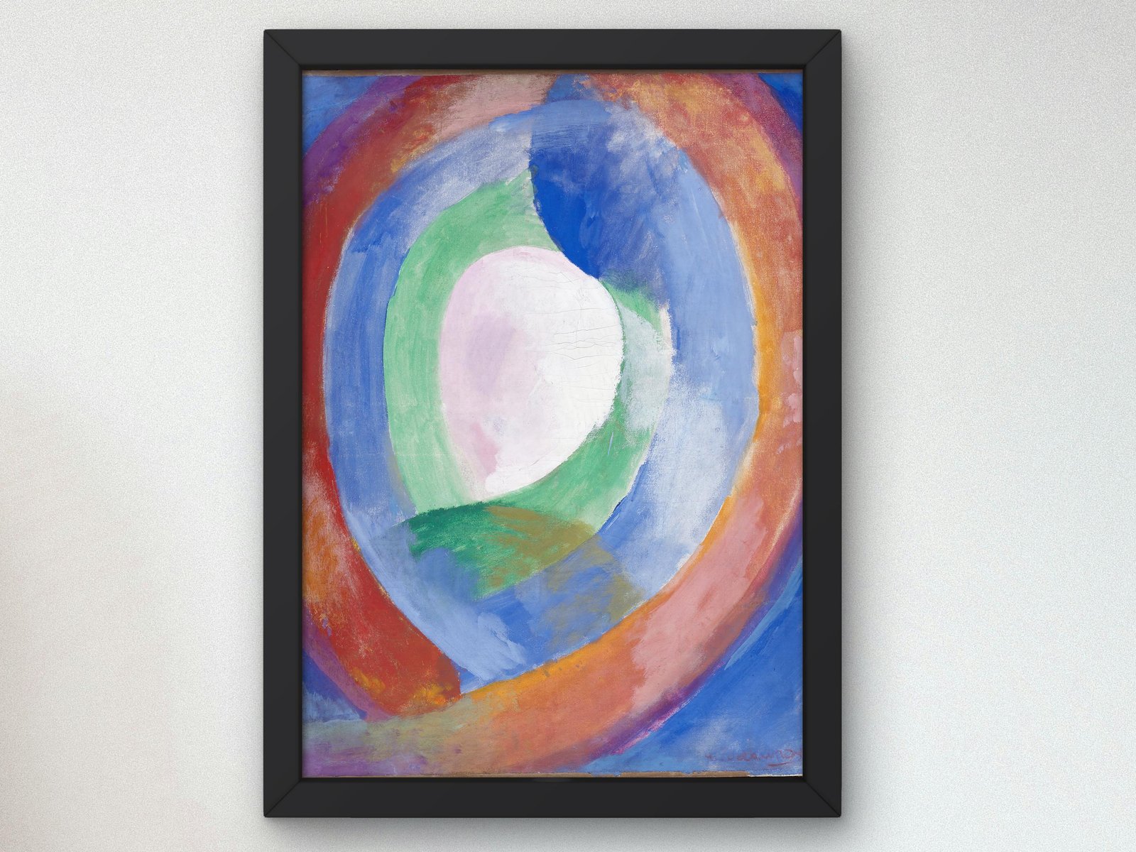 Formes circulaires Lune by Robert Delaunay, 1913, Cubism and Abstract Art, fine art print