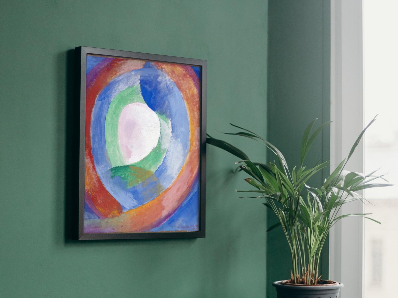 Formes circulaires Lune by Robert Delaunay, 1913, Cubism and Abstract Art, fine art print
