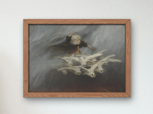 Four Seasons Winter by William Holbrook Beard, 1876, Romanticism and Classical Landscapes, fine art print