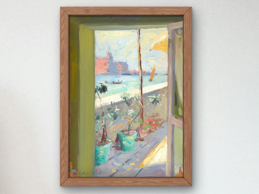 From the Calcina Hotel by Francis Cadell, 1910, Art Deco and American Modernism, fine art print