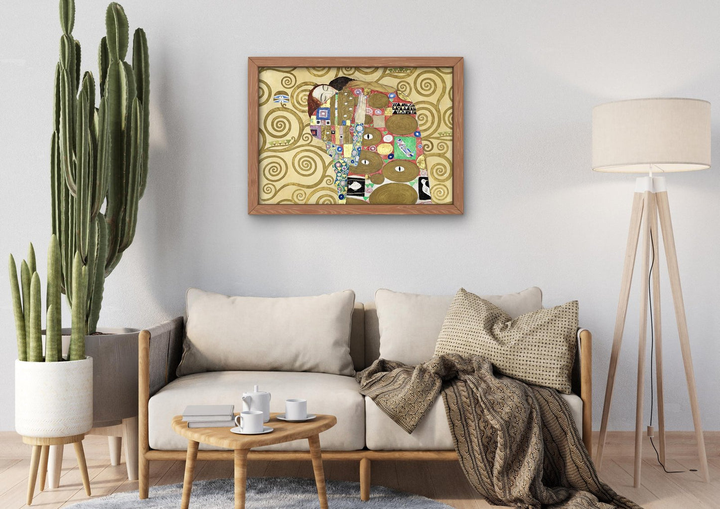 Fulfilment by Gustav Klimt, 1910, Art Nouveau and Belle Époque, fine art print