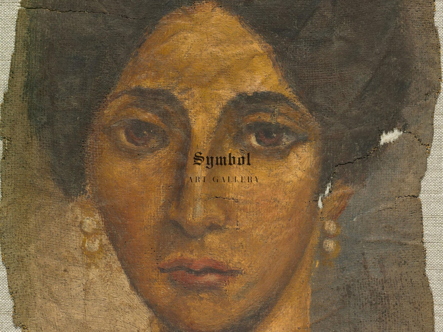 Funerary Portrait of a Woman, Ancient Classical Art, fine art print
