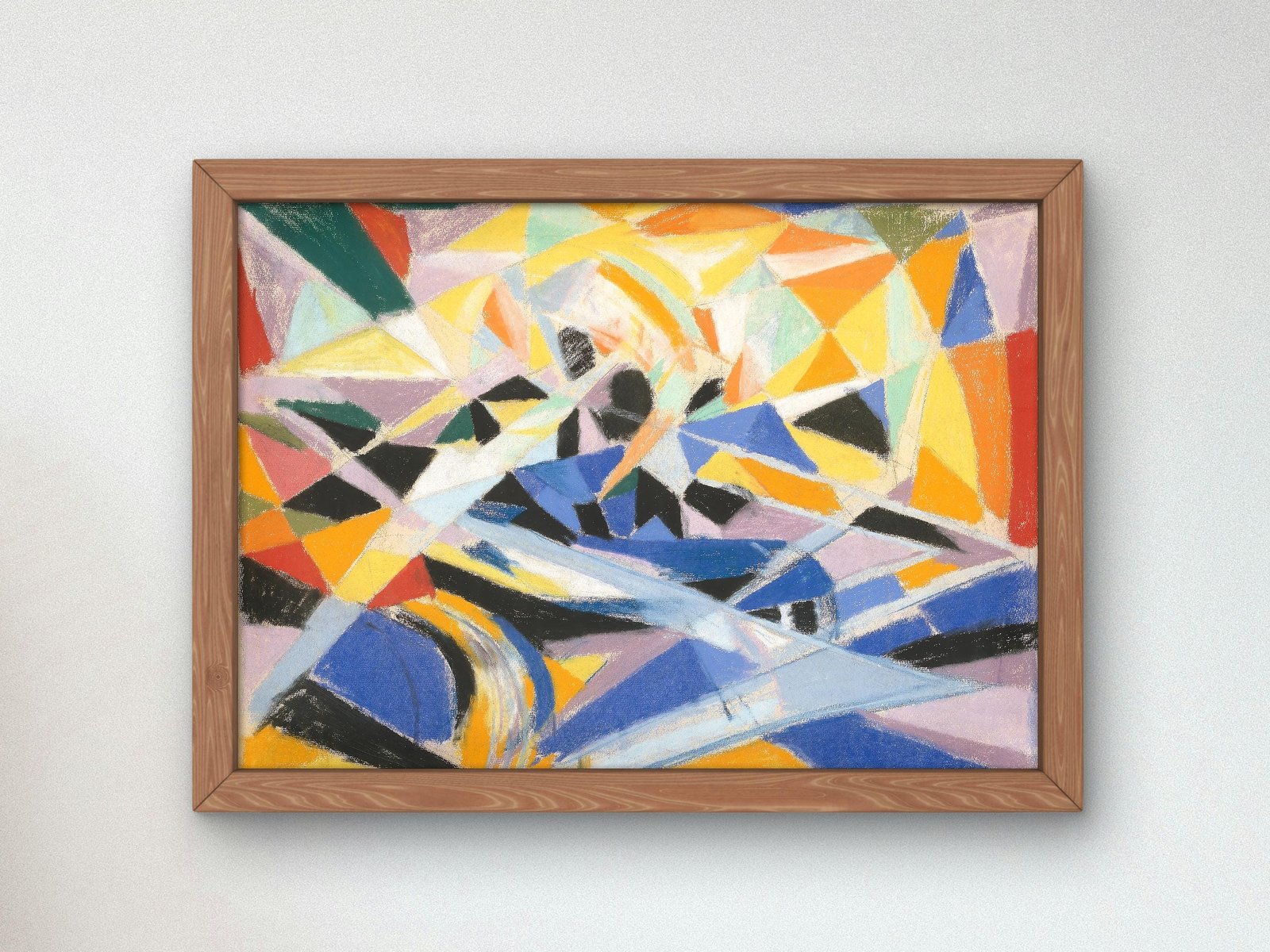 Futurist Composition by Joseph Stella, 1914, Futurism and Constructivism, fine art print