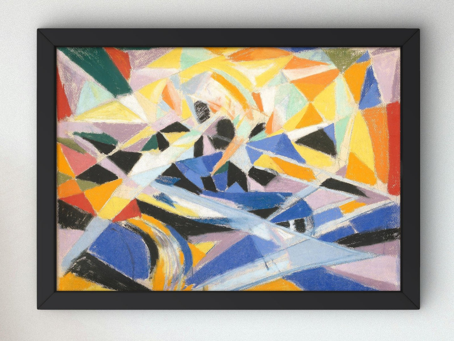 Futurist Composition by Joseph Stella, 1914, Futurism and Constructivism, fine art print