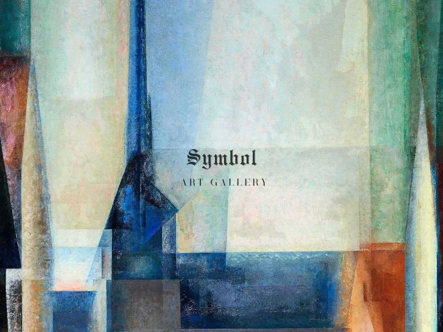 Gelmeroda IX by Lyonel Feininger, 1926, Cubism and Abstract Art, fine art print
