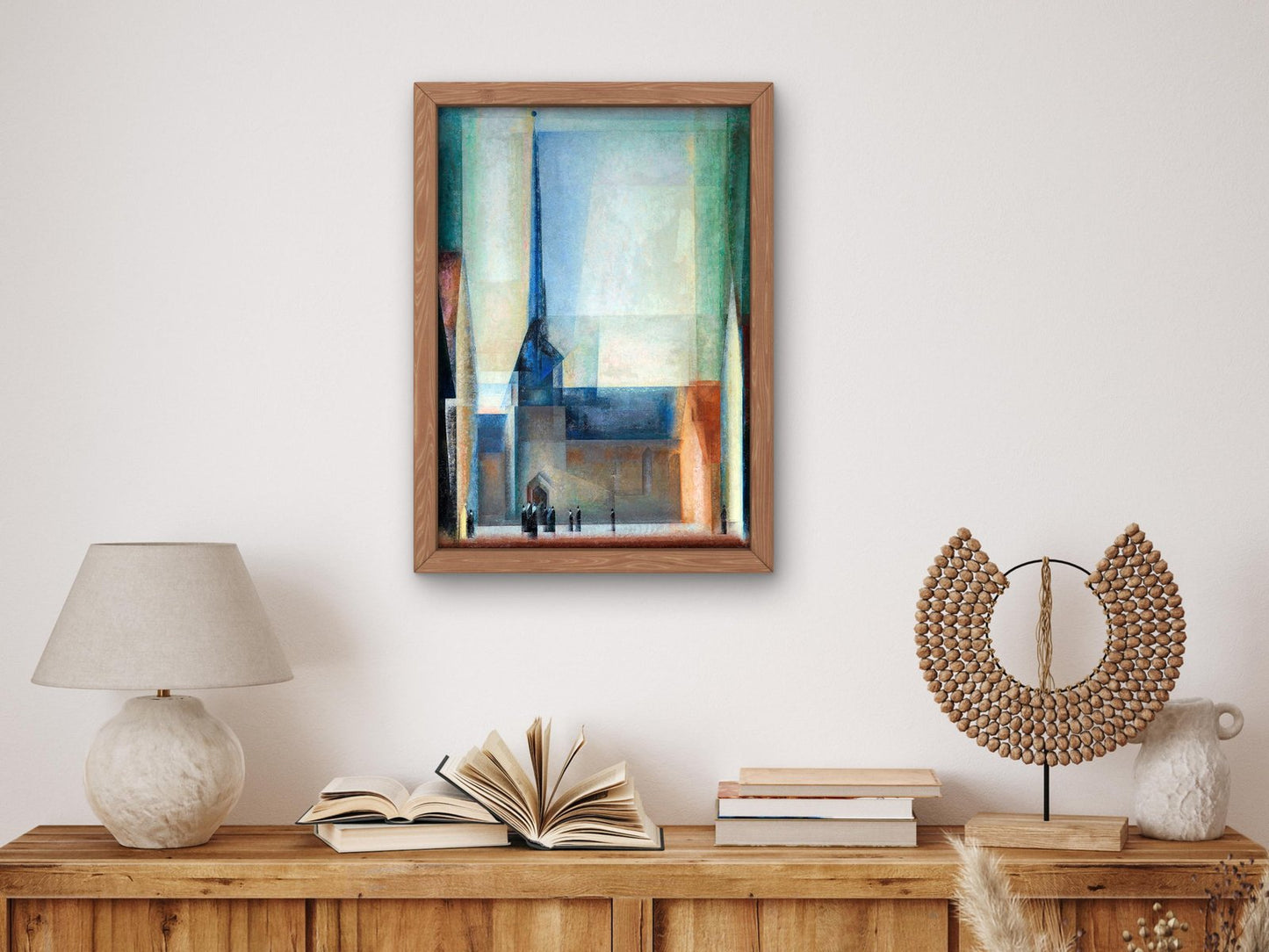 Gelmeroda IX by Lyonel Feininger, 1926, Cubism and Abstract Art, fine art print