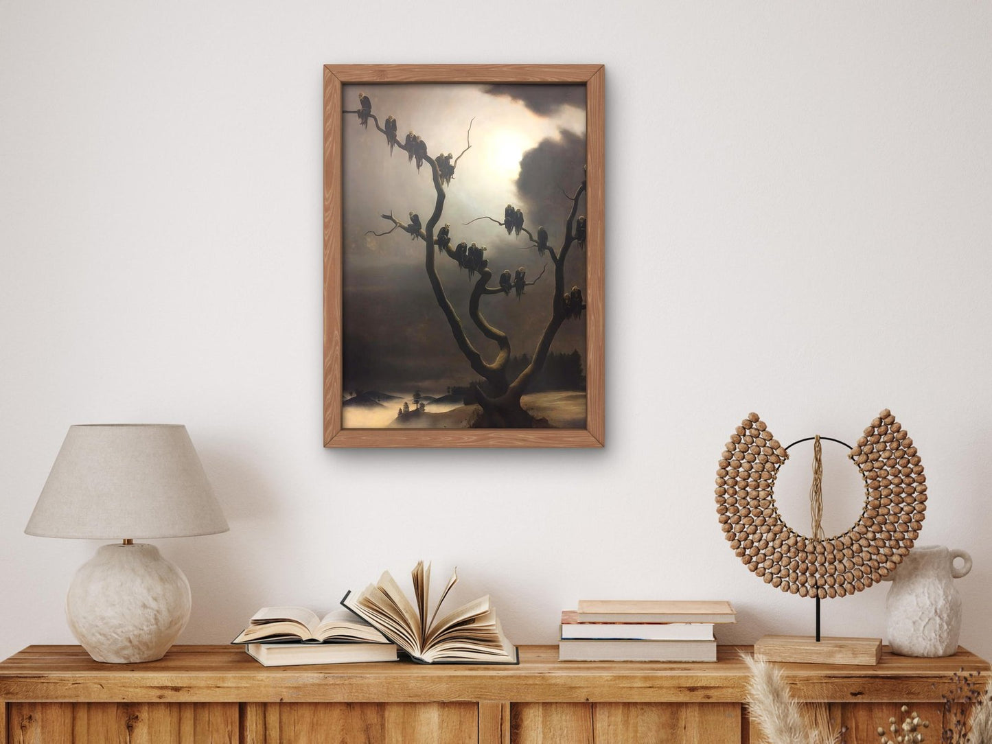 Ghosts on a Tree by Franz Sedlacek, 1933, Expressionism and Fauvism, fine art print