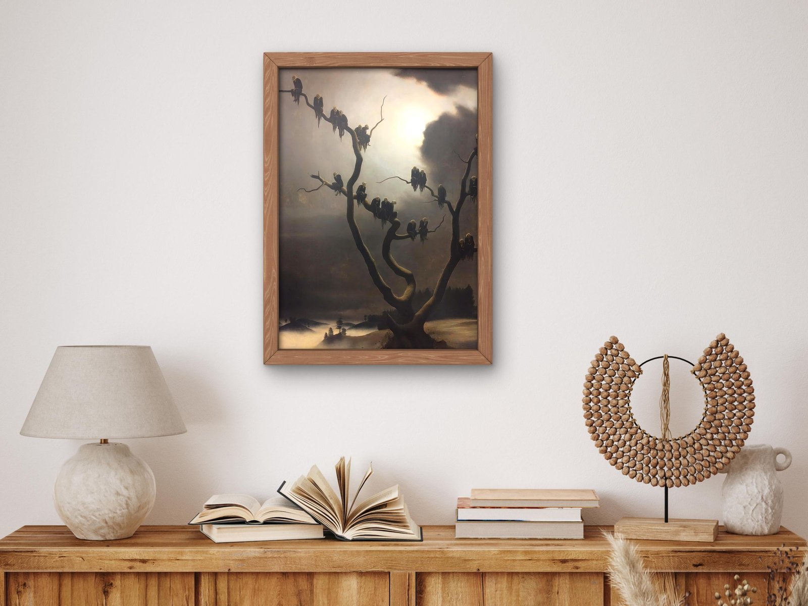 Ghosts on a Tree by Franz Sedlacek, 1933, Expressionism and Fauvism, fine art print