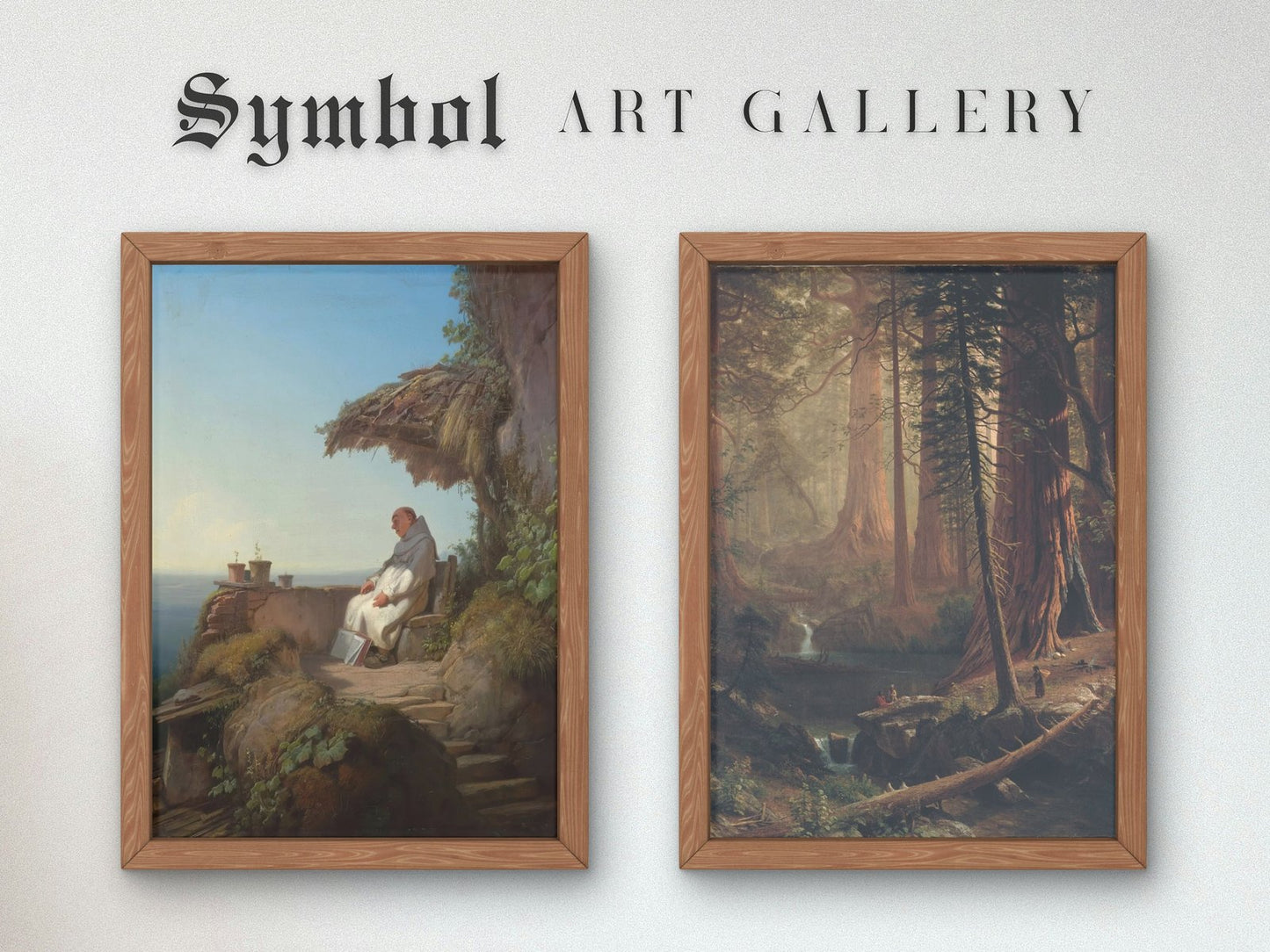 Giant Redwood Trees of California by Albert Bierstadt, 1874, Romanticism and Classical Landscapes, fine art print