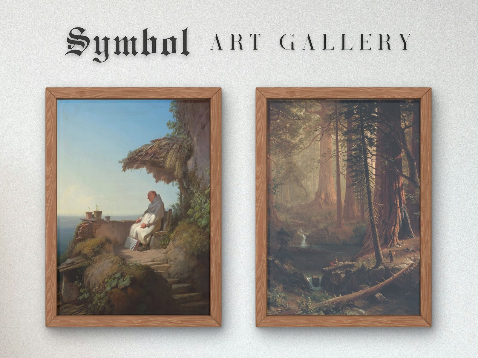Giant Redwood Trees of California by Albert Bierstadt, 1874, Romanticism and Classical Landscapes, fine art print