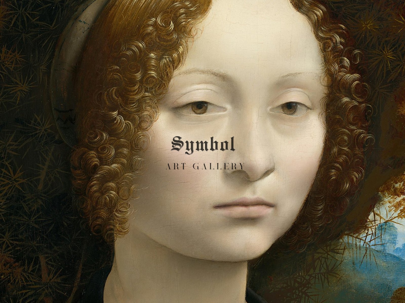 Ginevra de' Benci by Leonardo da Vinci, 1474, Renaissance, fine art print