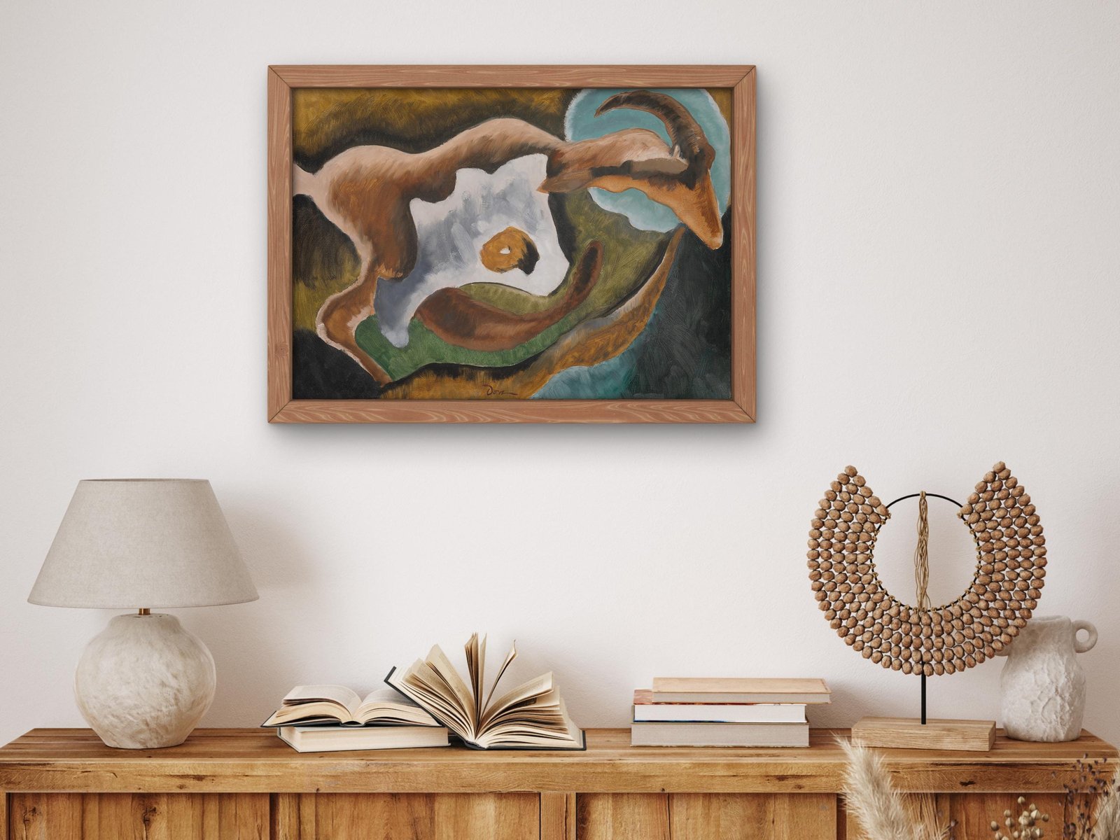 Goat by Arthur Dove, 1935, Art Deco and American Modernism, fine art print