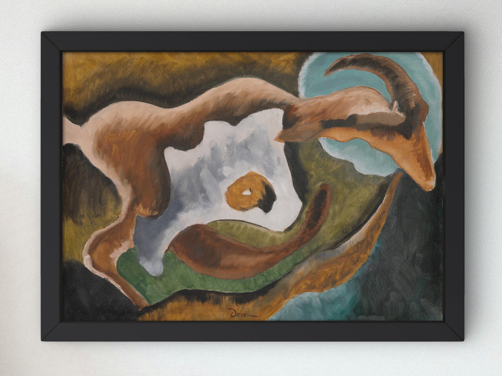 Goat by Arthur Dove, 1935, Art Deco and American Modernism, fine art print