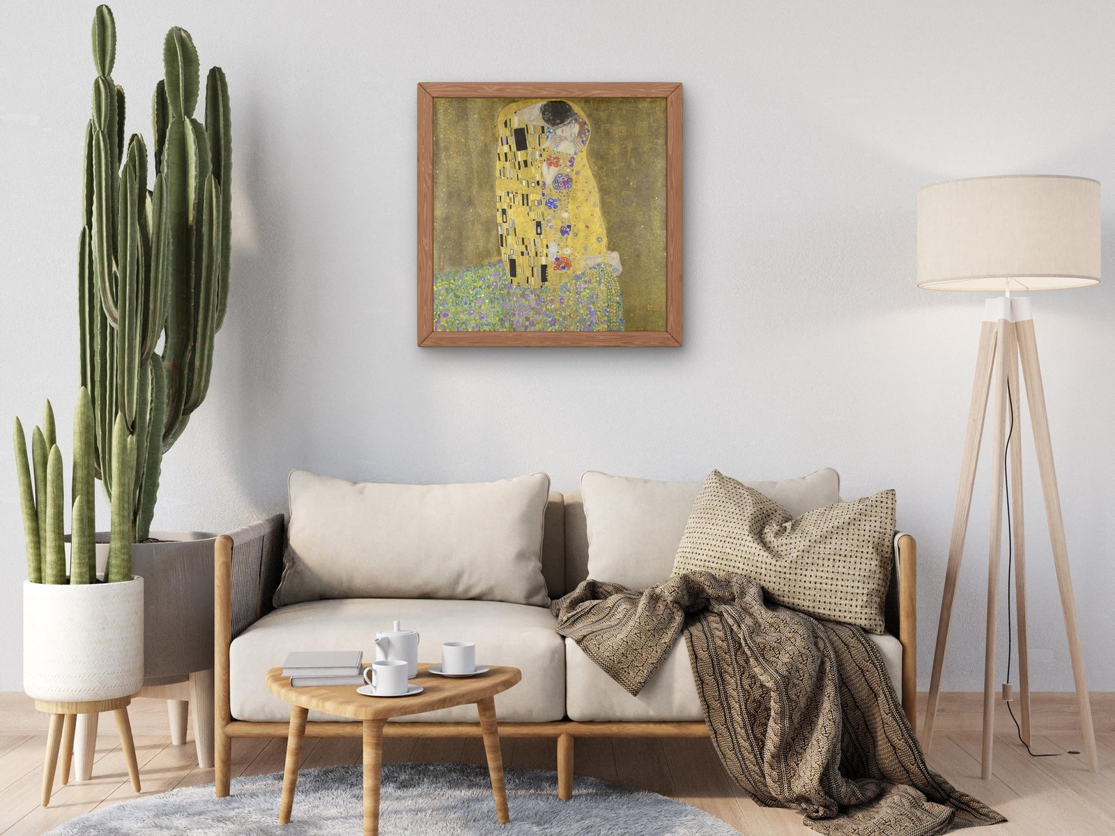 The Kiss by Gustav Klimt, 1907, Art Nouveau and Belle Époque, fine art print