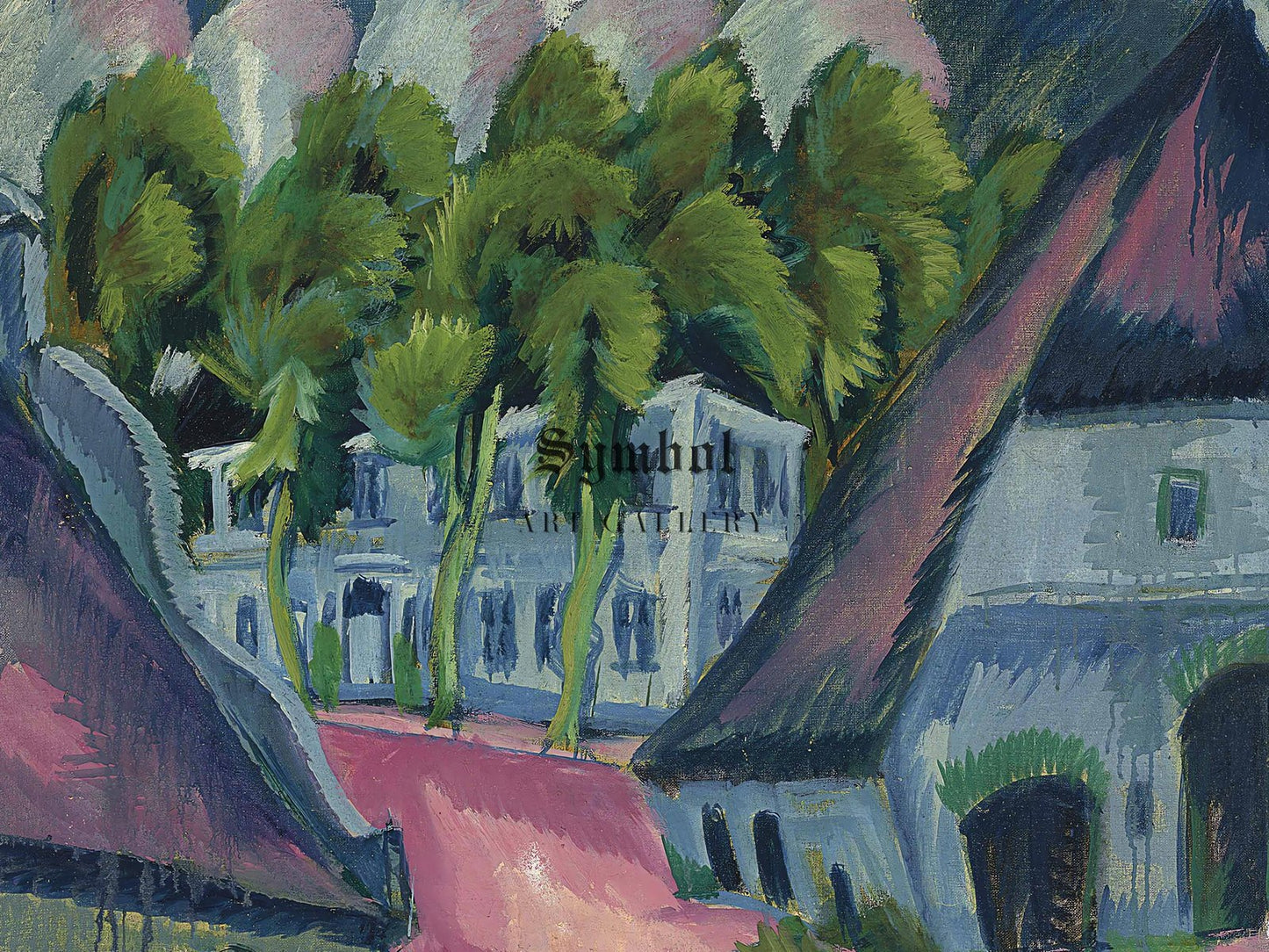 Gut Staberhof III by Ernst Ludwig Kirchner, 1927, Expressionism and Fauvism, fine art print