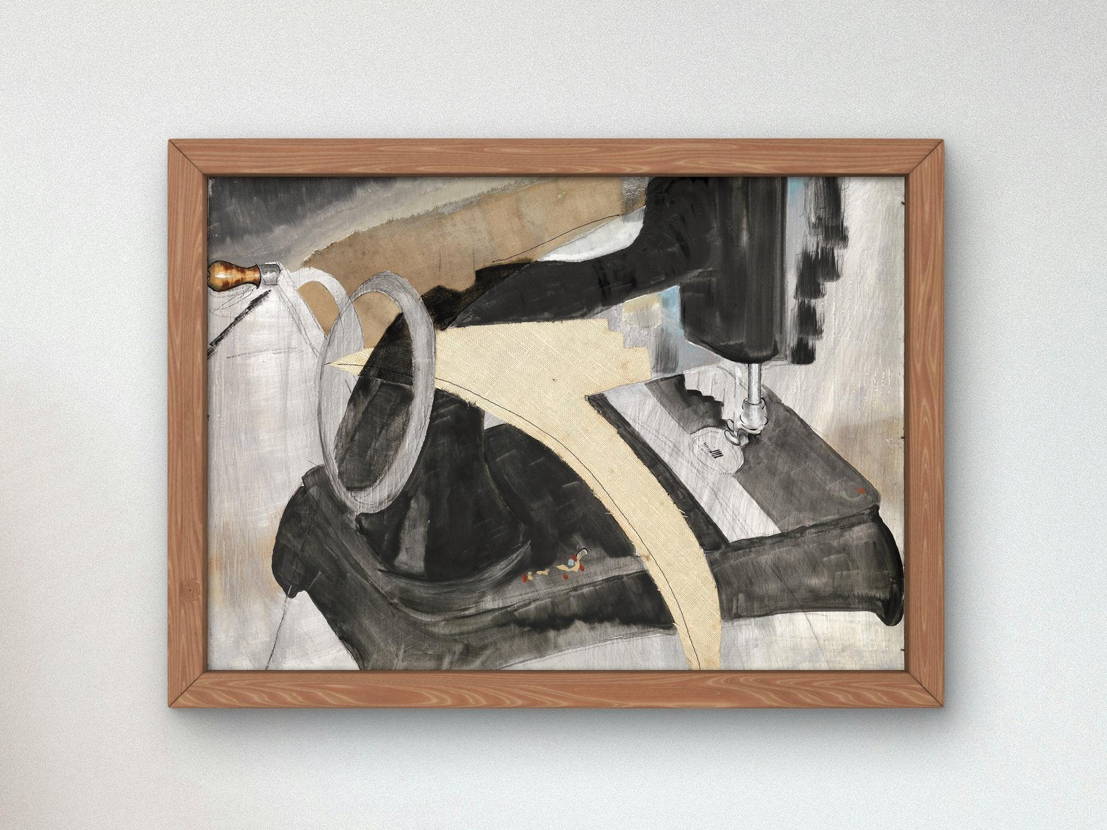 Hand Sewing Machine by Arthur Dove, 1927, Art Deco and American Modernism, fine art print