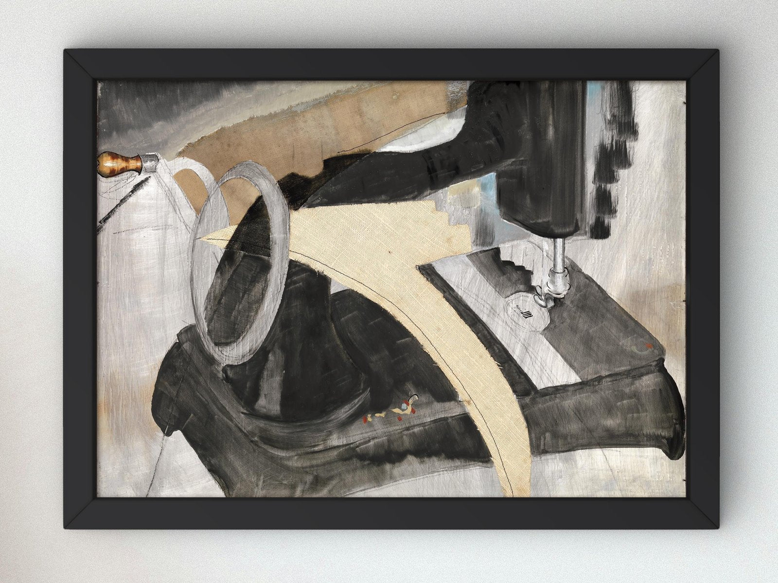 Hand Sewing Machine by Arthur Dove, 1927, Art Deco and American Modernism, fine art print