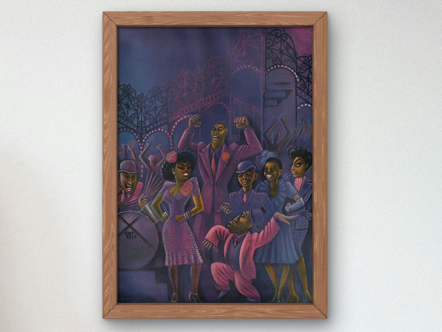 Harlem Renaissance by Miguel Covarrubias, 1927, Art Deco and American Modernism, fine art print