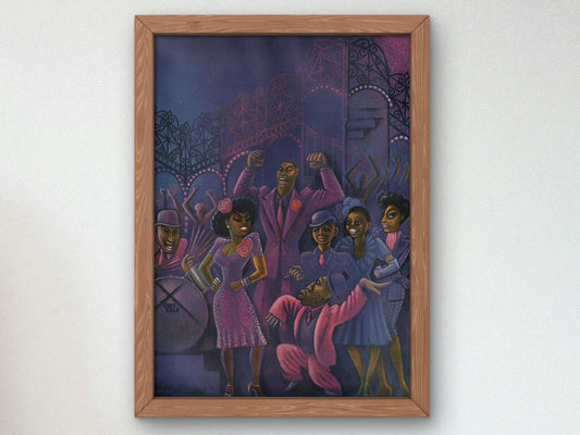 Harlem Renaissance by Miguel Covarrubias, 1927, Art Deco and American Modernism, fine art print