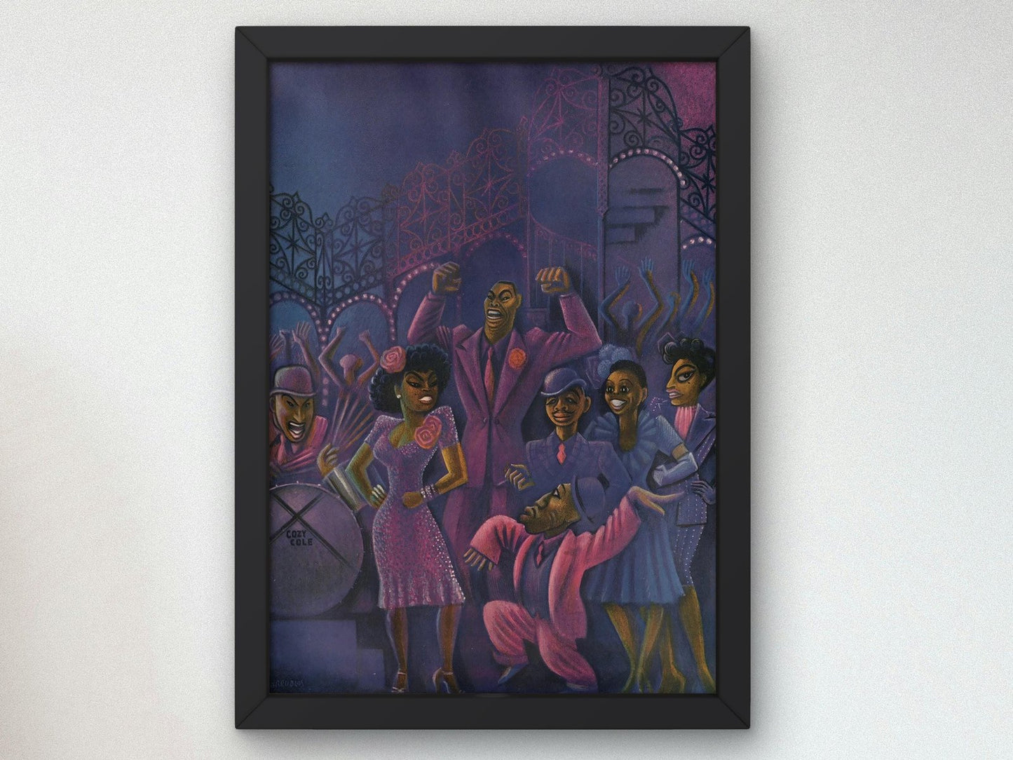 Harlem Renaissance by Miguel Covarrubias, 1927, Art Deco and American Modernism, fine art print
