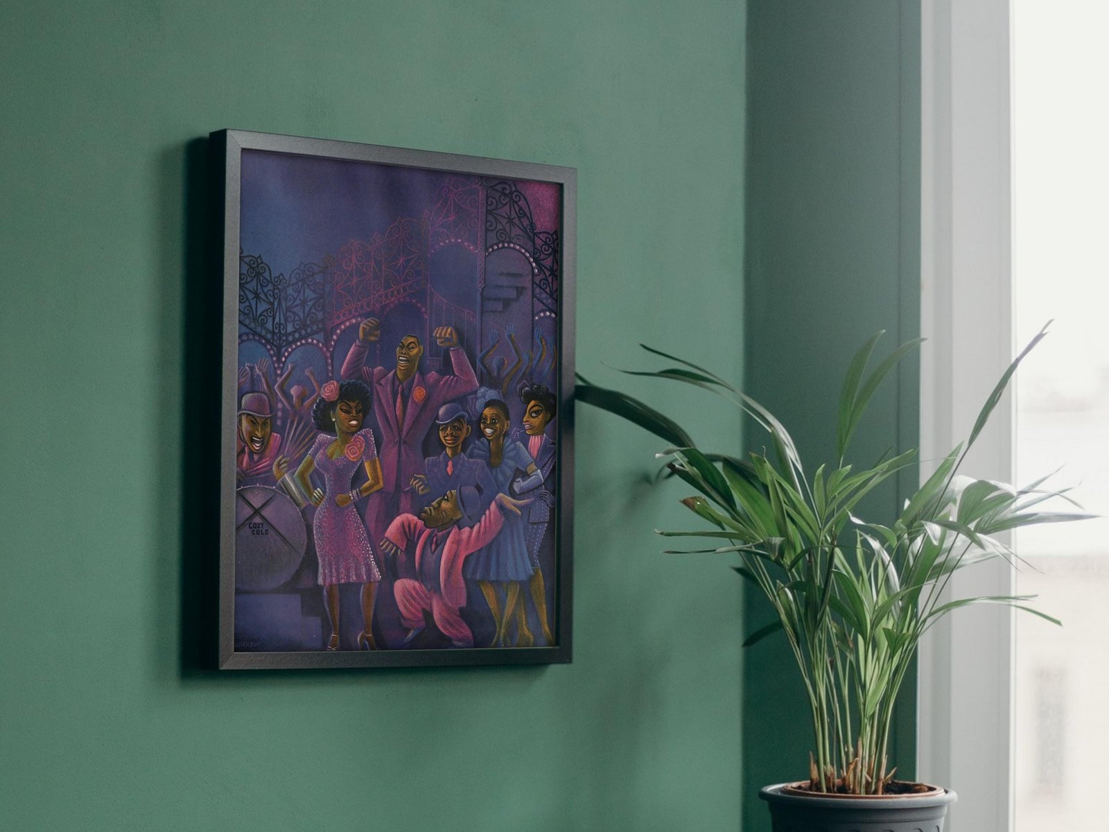 Harlem Renaissance by Miguel Covarrubias, 1927, Art Deco and American Modernism, fine art print