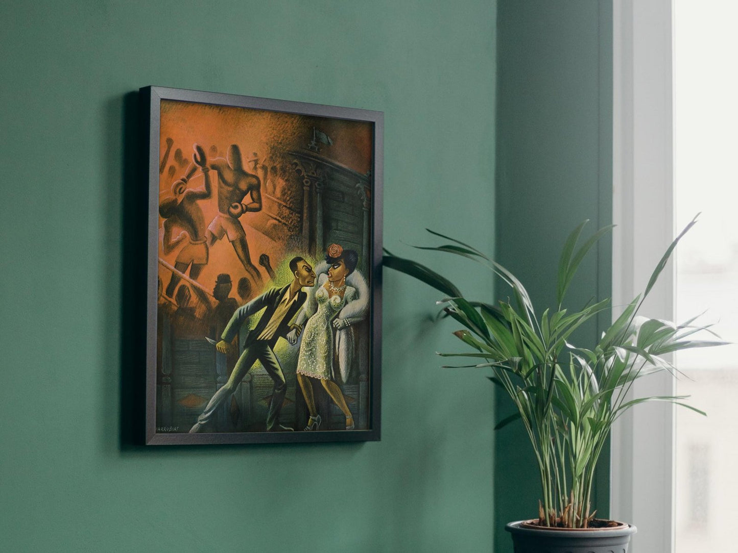 Harlem Renaissance by Miguel Covarrubias, 1935, Art Deco and American Modernism, fine art print