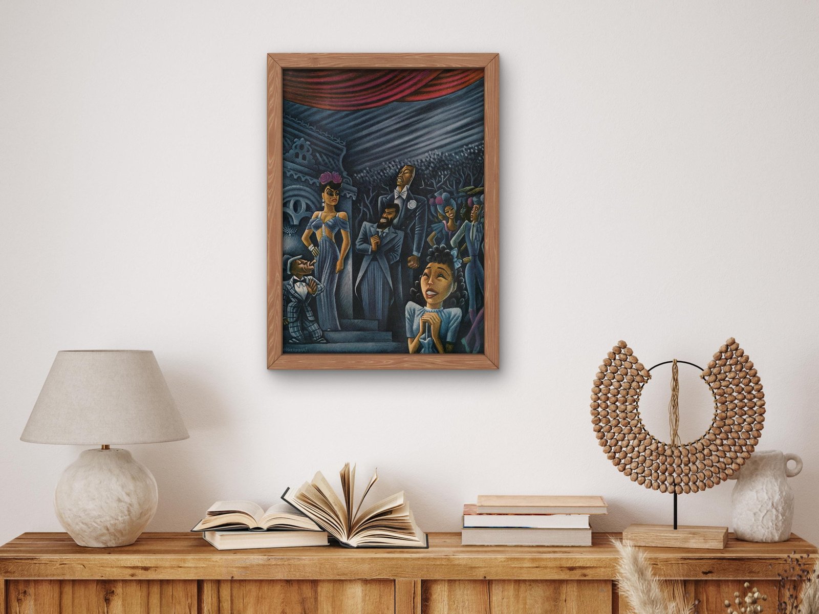 Harlem Renaissance by Miguel Covarrubias, 1936, Art Deco and American Modernism, fine art print