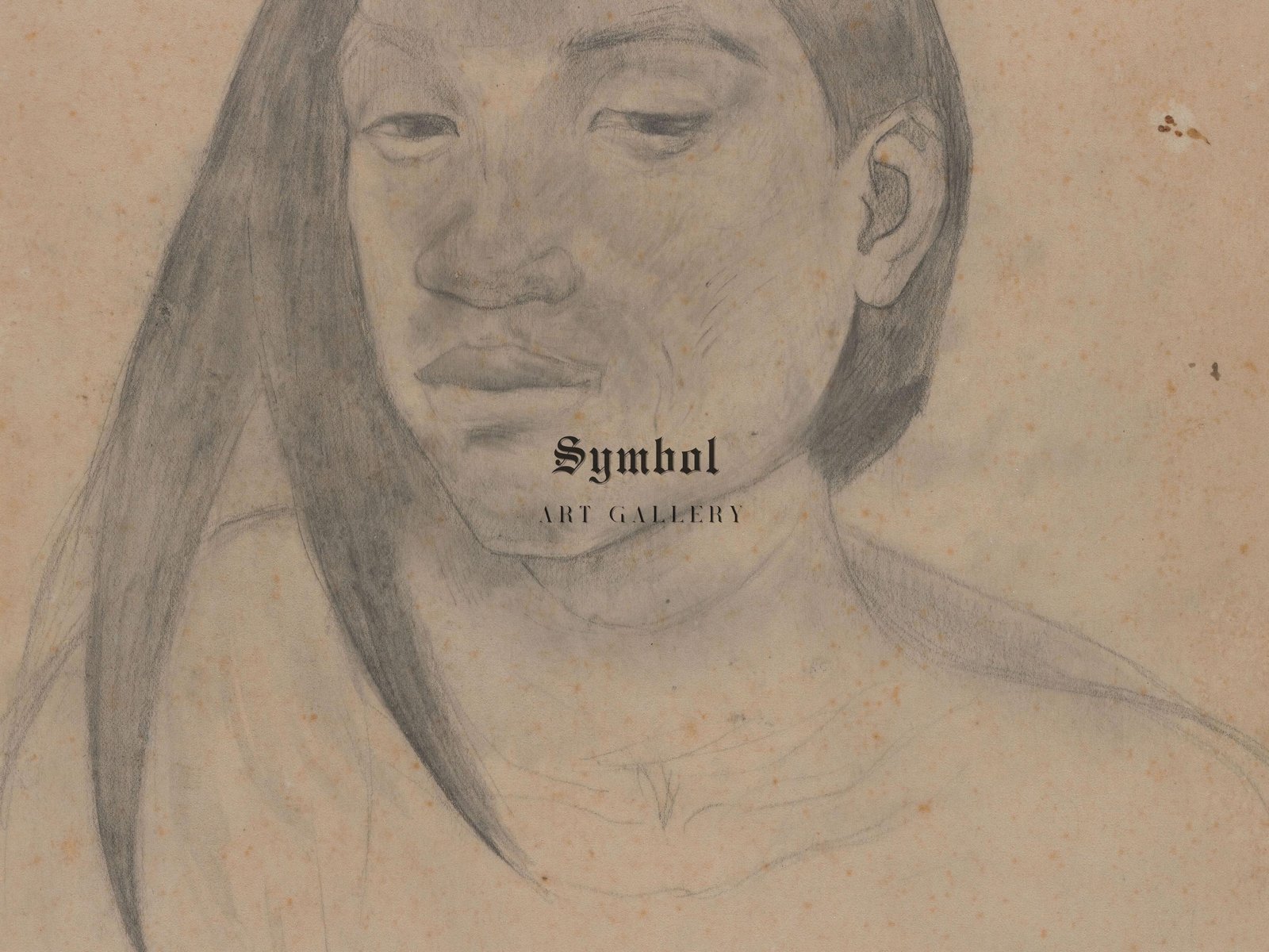 Head of a Tahitian Woman by Paul Gauguin, 1891, Post-Impressionism, fine art print
