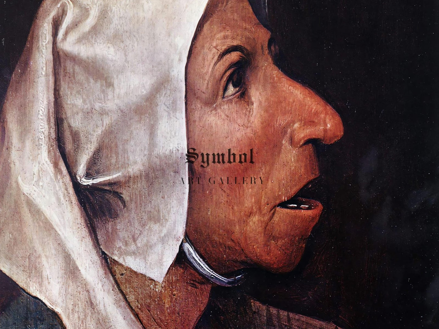 Head of Peasant by Pieter Bruegel the Elder, 1568, Renaissance, fine art print