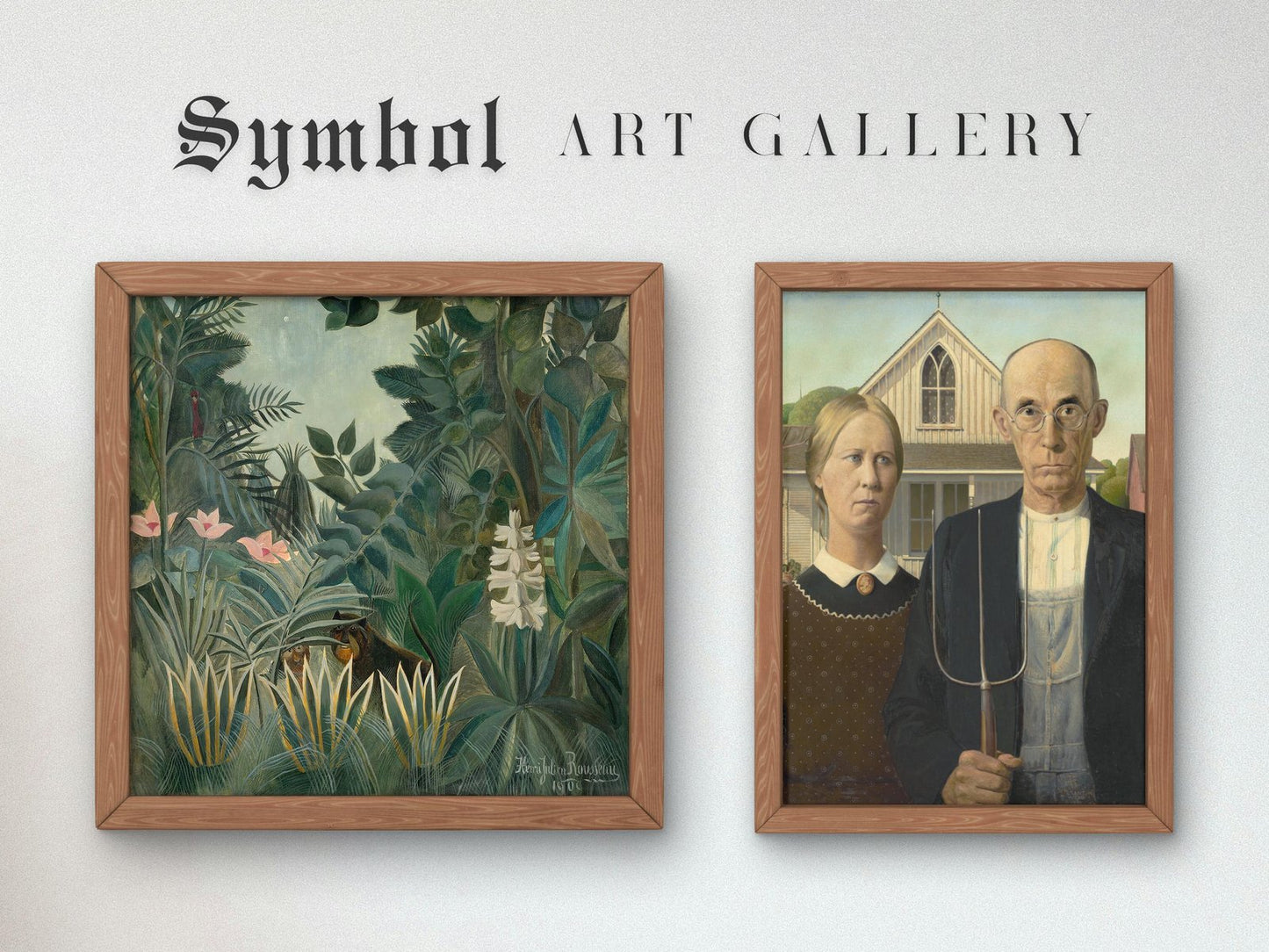 La Jungle Equatoriale by Henri Rousseau, 1909, Surrealism and Modern Art, fine art print