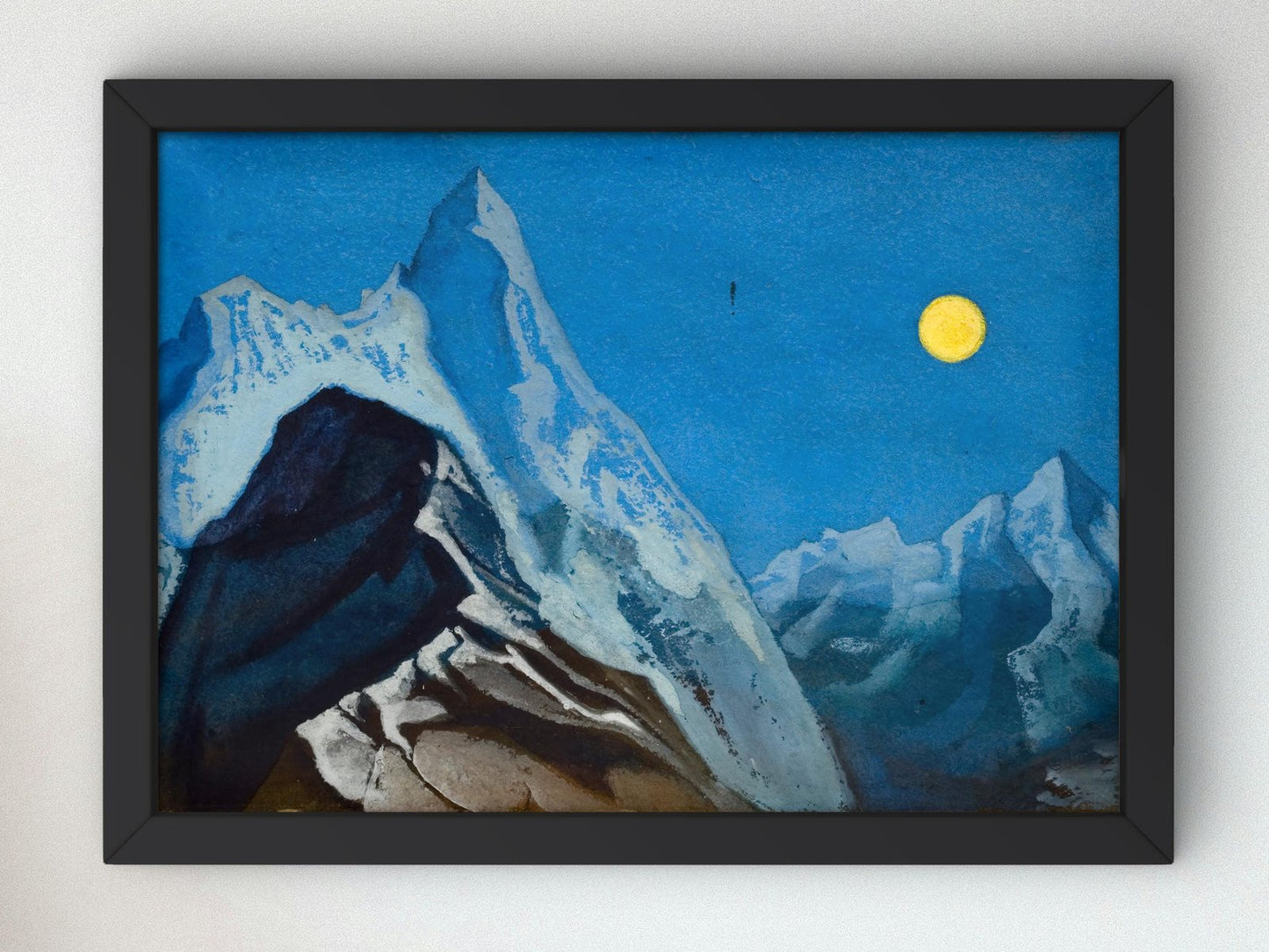 Himalayan Landscape by Nicolas Roerich, 1947, Surrealism and Modern Art, fine art print