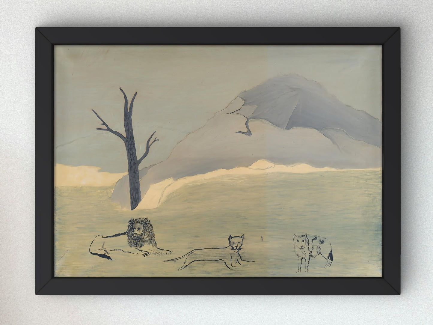 Holy Mountain IV by Horace Pippin, 1946, Art Deco and American Modernism, fine art print