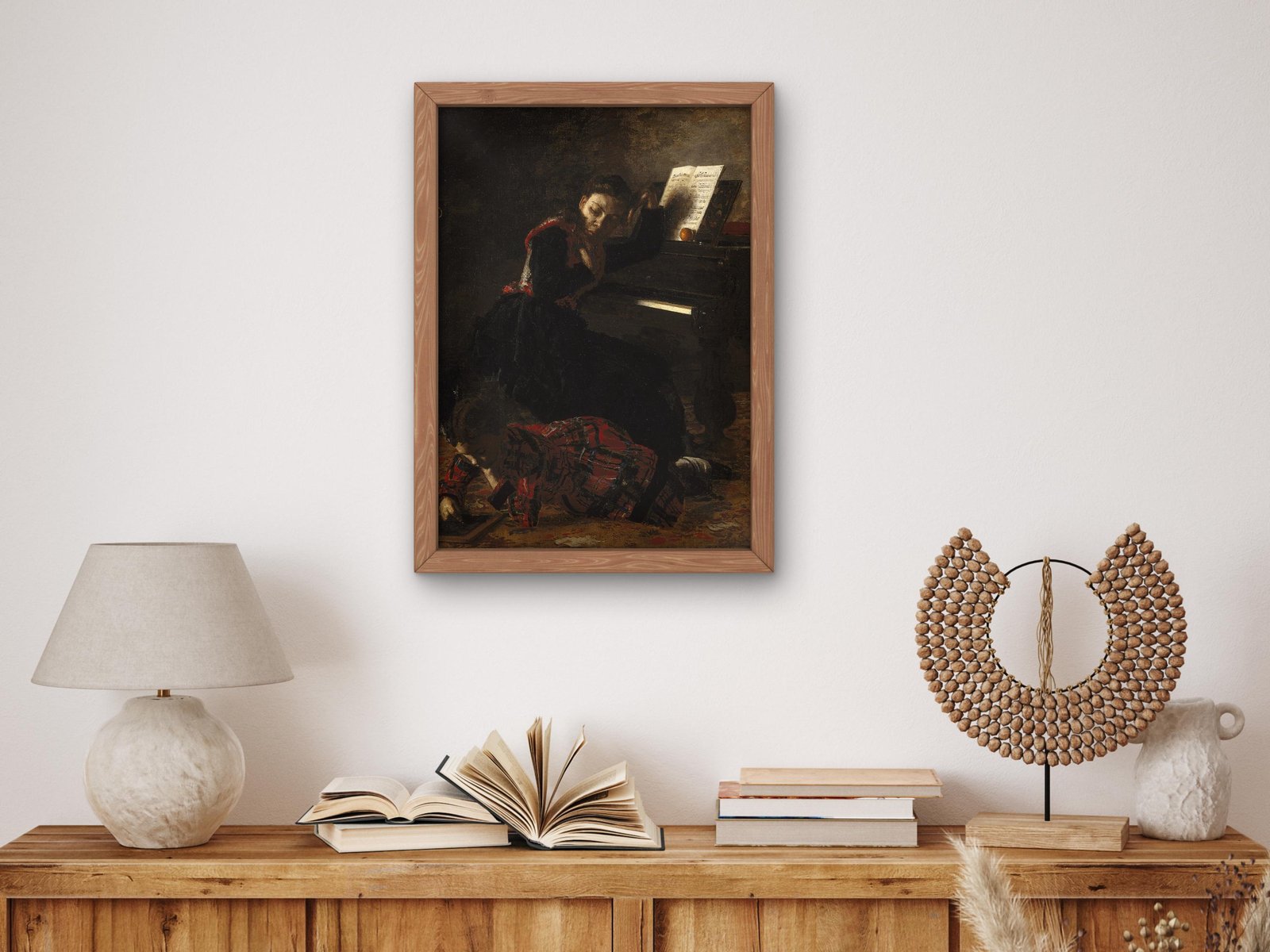 Home Scene by Thomas Eakins, 1871, Realism and Naturalism, fine art print