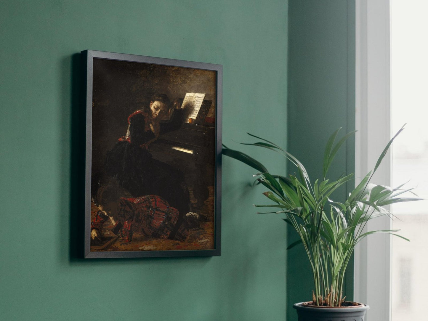 Home Scene by Thomas Eakins, 1871, Realism and Naturalism, fine art print