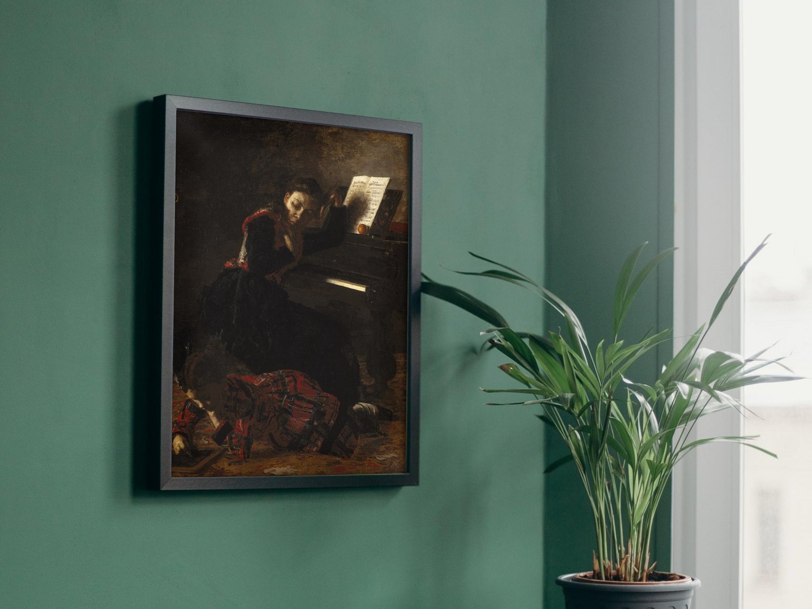 Home Scene by Thomas Eakins, 1871, Realism and Naturalism, fine art print