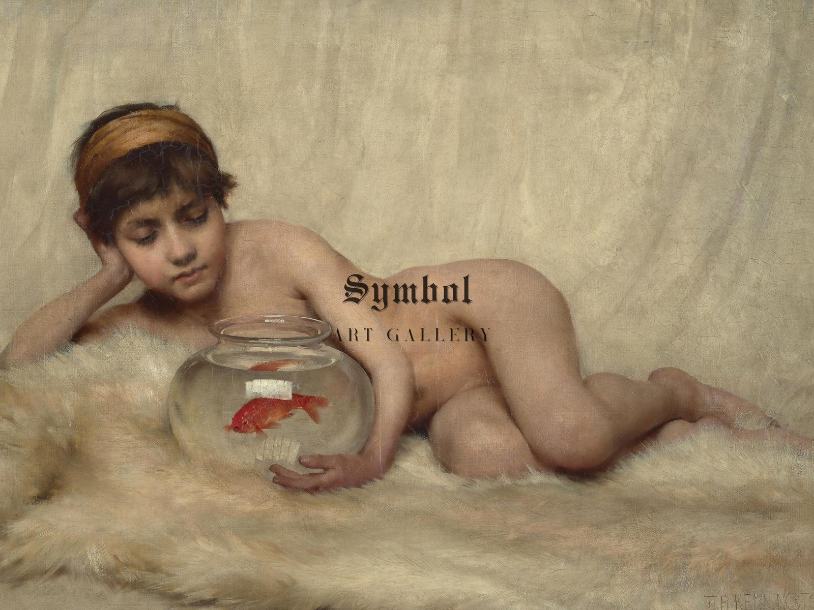 Idlesse by Thomas Kennington, 1887, Realism and Naturalism, fine art print