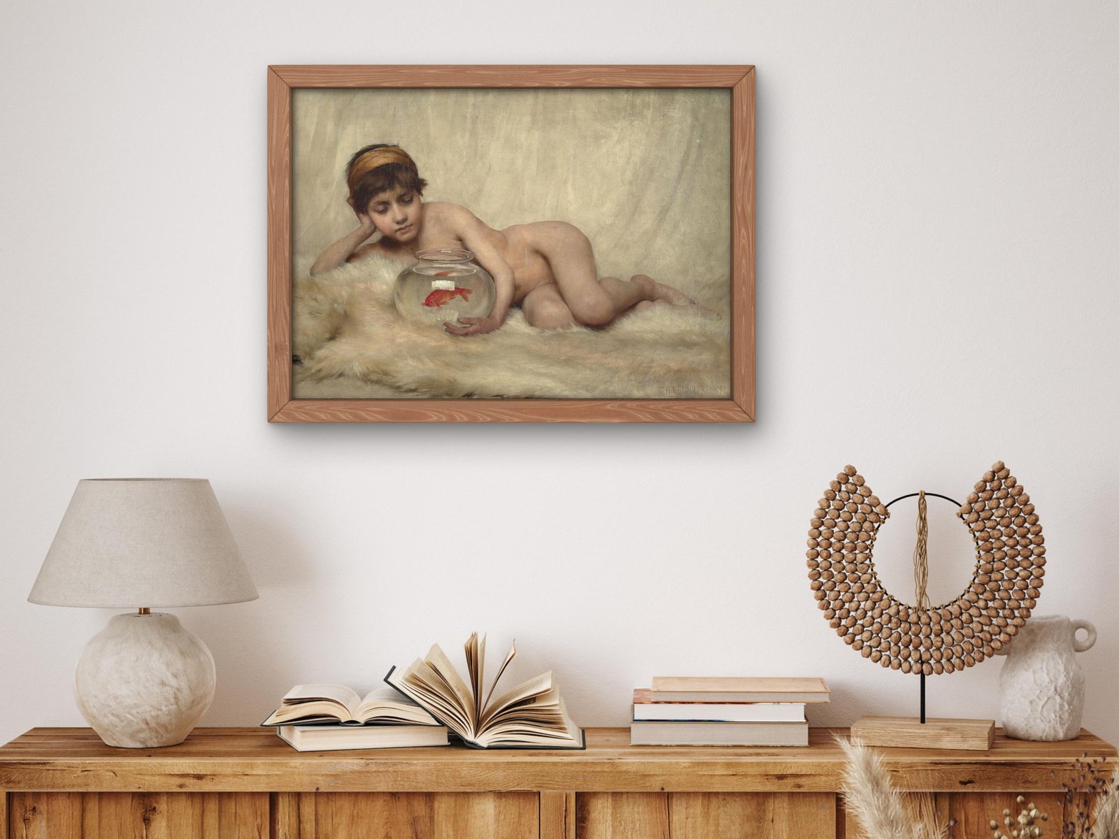 Idlesse by Thomas Kennington, 1887, Realism and Naturalism, fine art print