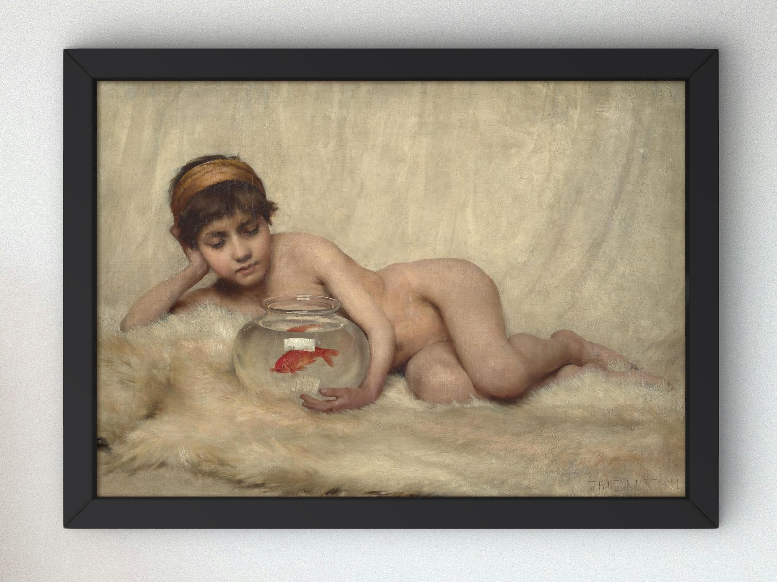 Idlesse by Thomas Kennington, 1887, Realism and Naturalism, fine art print