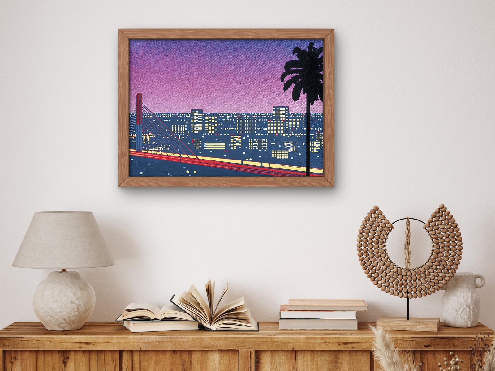 Ikkubaru Amusement City by Hiroshi Nagai, 1980, Vintage Ads and Posters, fine art print