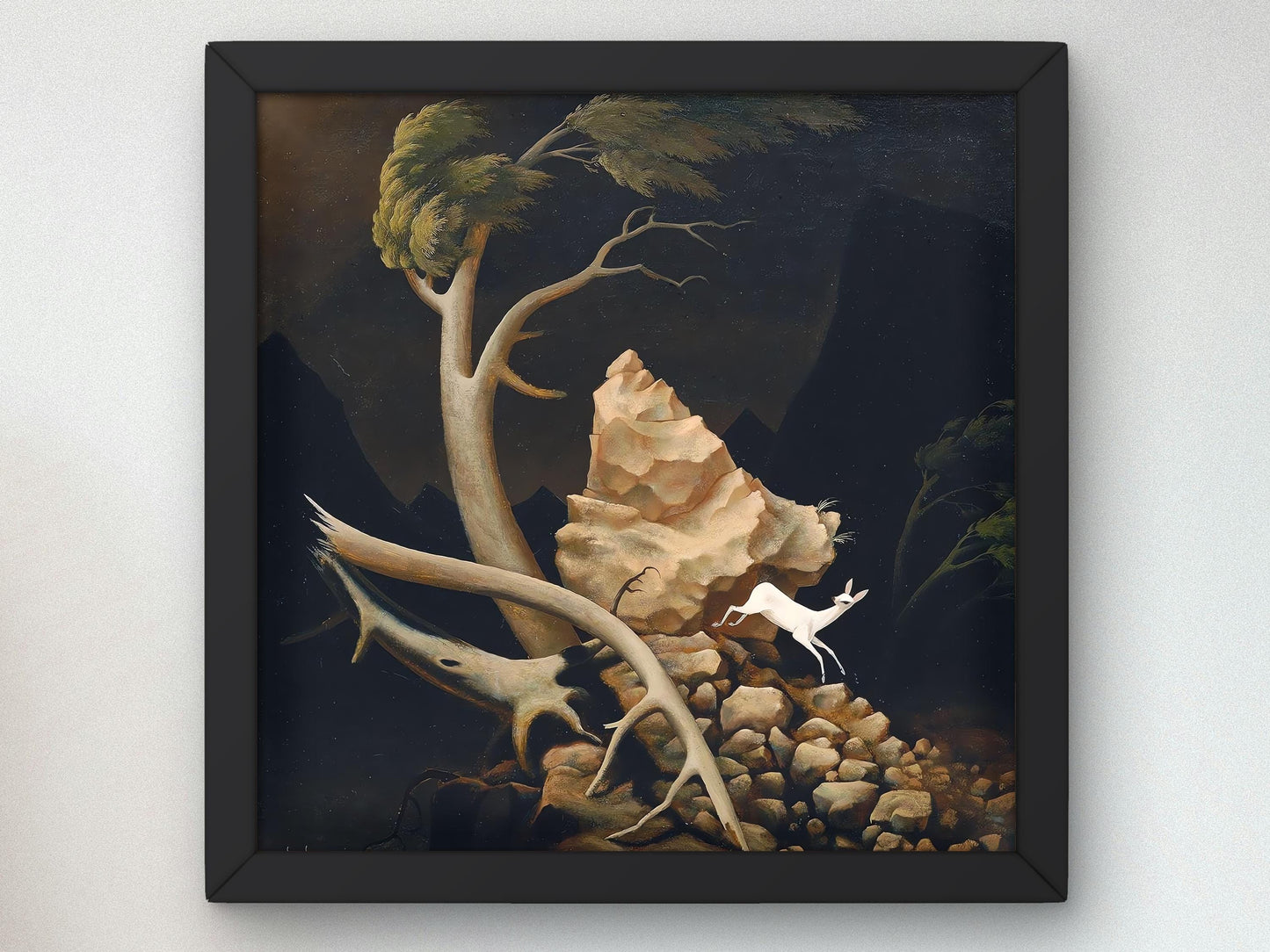Storm by Franz Sedlacek 1932, Museum Quality Oil Painting, Modern Art home decor, wall art