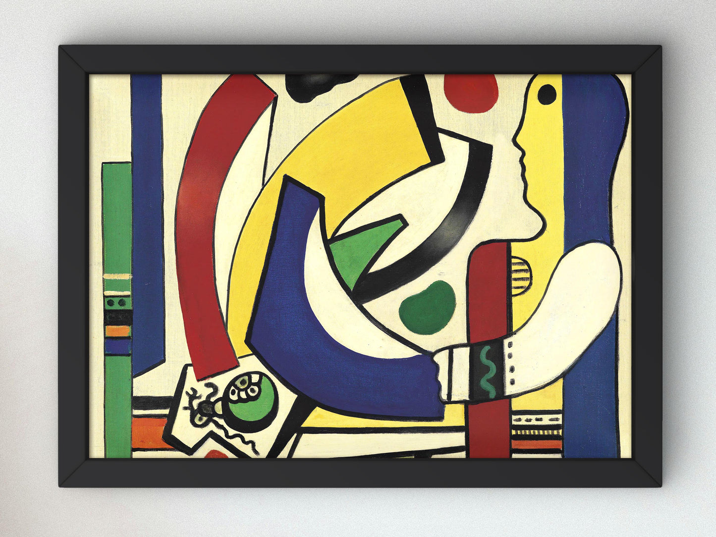 Still Life with Melon by Fernand Léger 1924, Art, Museum Quality Oil Painting, Modern Art home decor wall art, Gift Housewarming