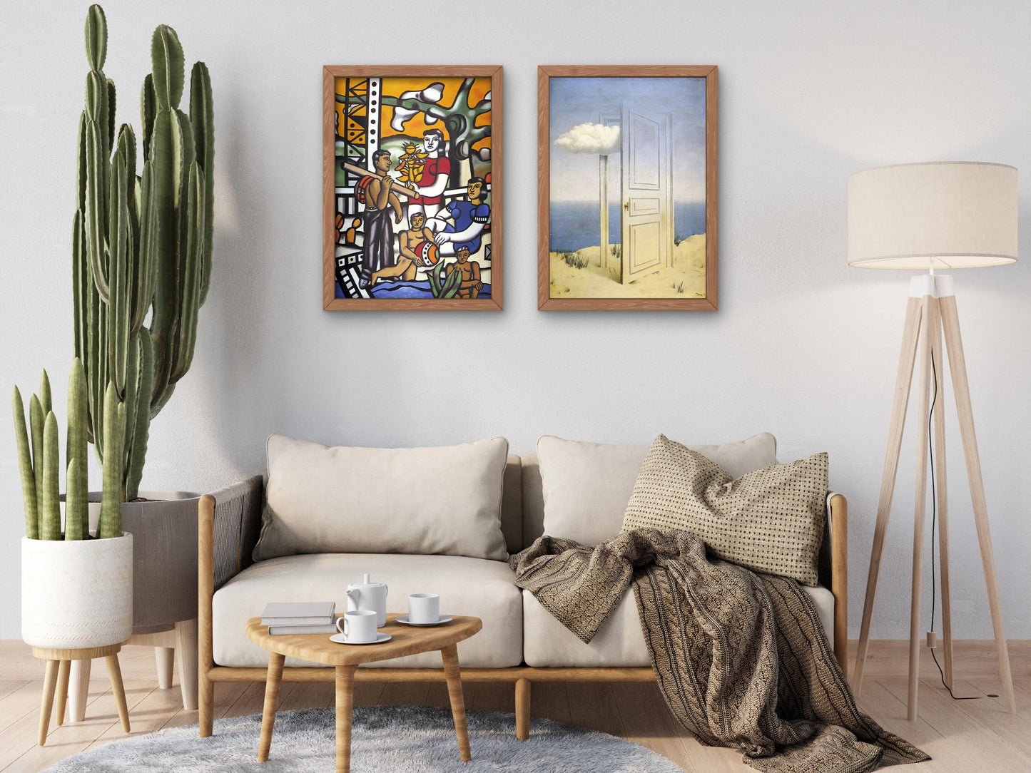 The Camper by Fernand Léger, 1954, Art, Museum Quality Oil Painting, Modern Art home decor, wall art Gift Housewarming
