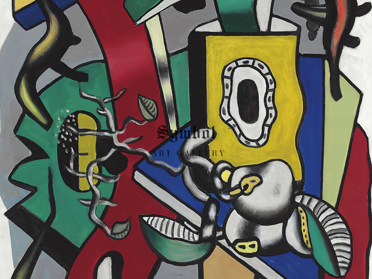 Large Still Life by Fernand Leger 1938, Art, Museum Quality Oil Painting, Modern Art home decor, wall art Gift Housewarming
