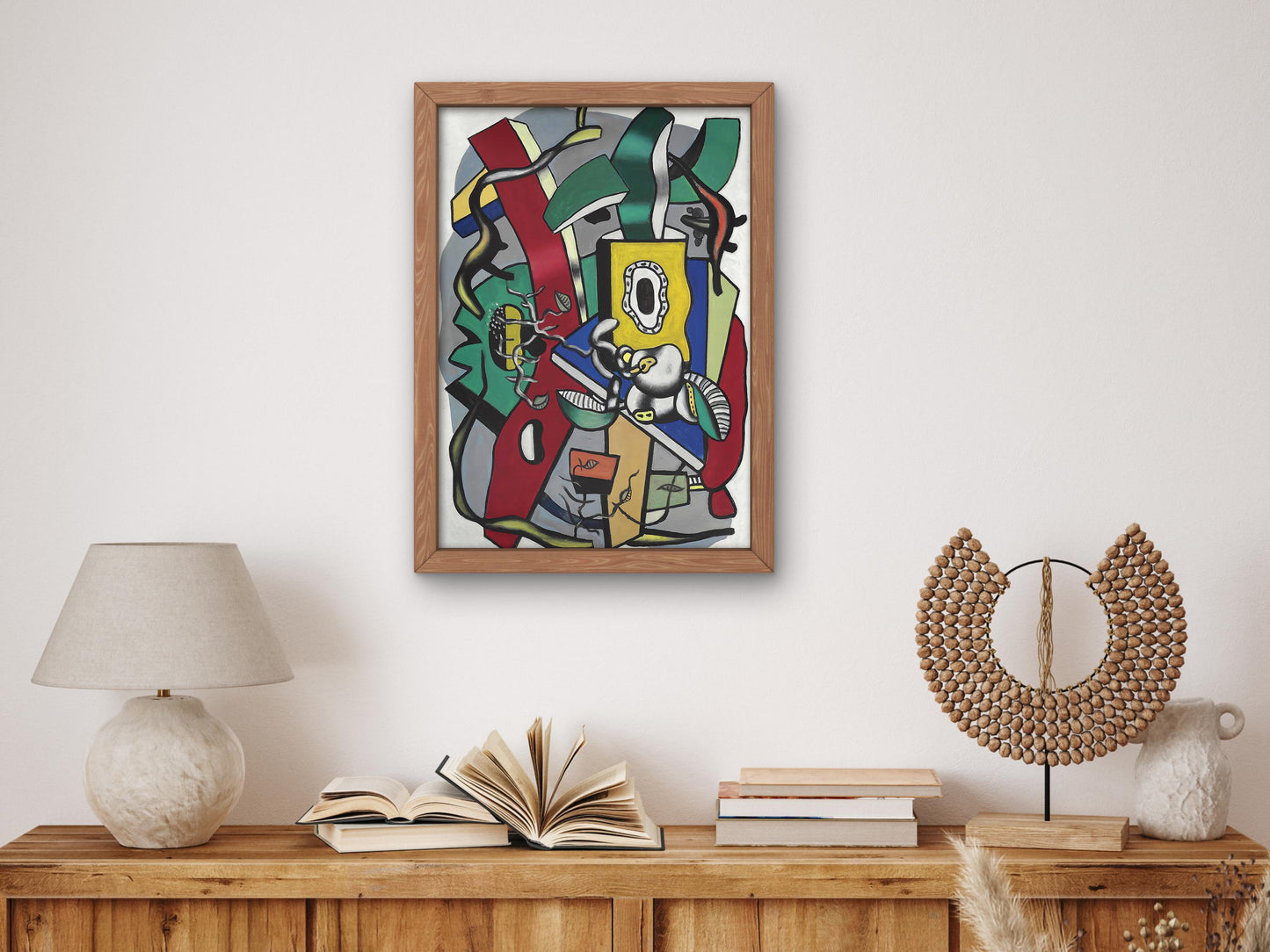 Large Still Life by Fernand Leger 1938, Art, Museum Quality Oil Painting, Modern Art home decor, wall art Gift Housewarming