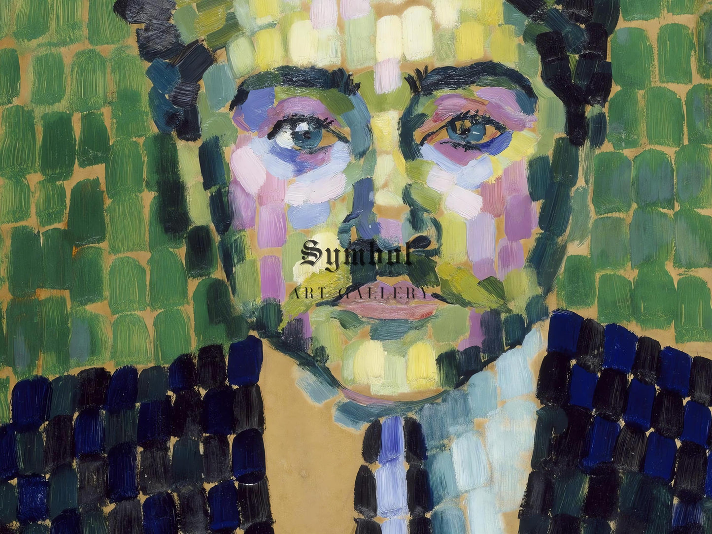 Jean Metzinger by Robert Delaunay 1906, Museum Quality Print, Modern art, home Deco Wall art Poster Housewarming art Gift